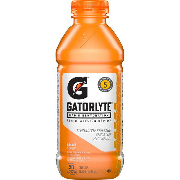Gatorade Orange Rapid Rehydration Electrolyte Beverage