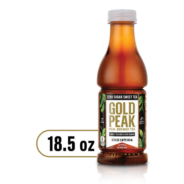 Gold Peak Zero Sugar Sweet Iced Tea Bottle