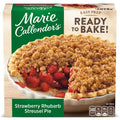 Marie Callender's Strawberry Rhubarb Streusel Pie Frozen Dessert