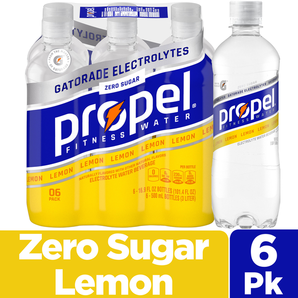 Propel Zero Sugar Electrolyte Water Beverage Lemon