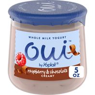 Yoplait Oui Raspberry and Chocolate Whole Milk Yog...
️