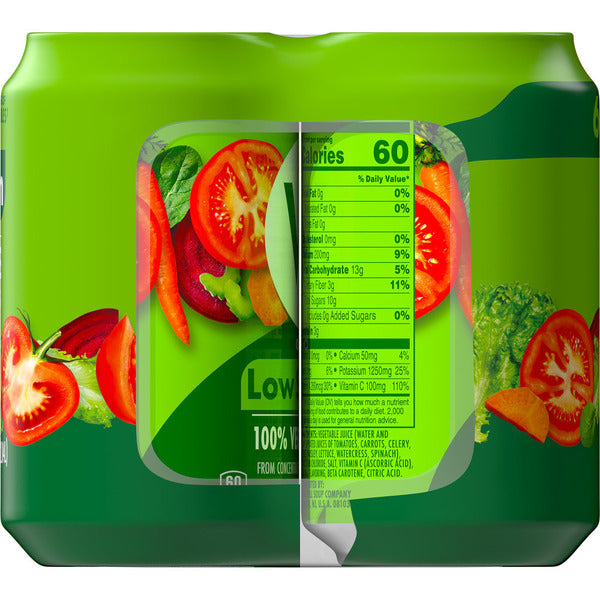 V8 Low Sodium Original 100% Vegetable Juice