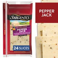 Sargento Natural Pepper Jack Sliced Cheese, 24 Sli...
️