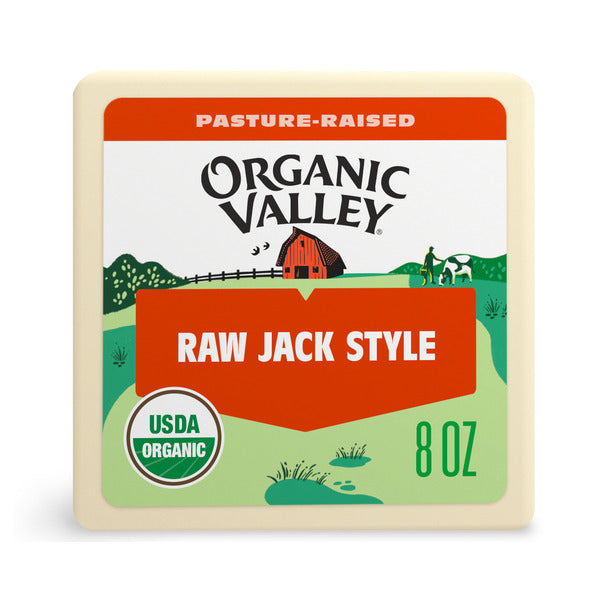 Organic Valley® Organic Jack Style Raw Cheese Block
