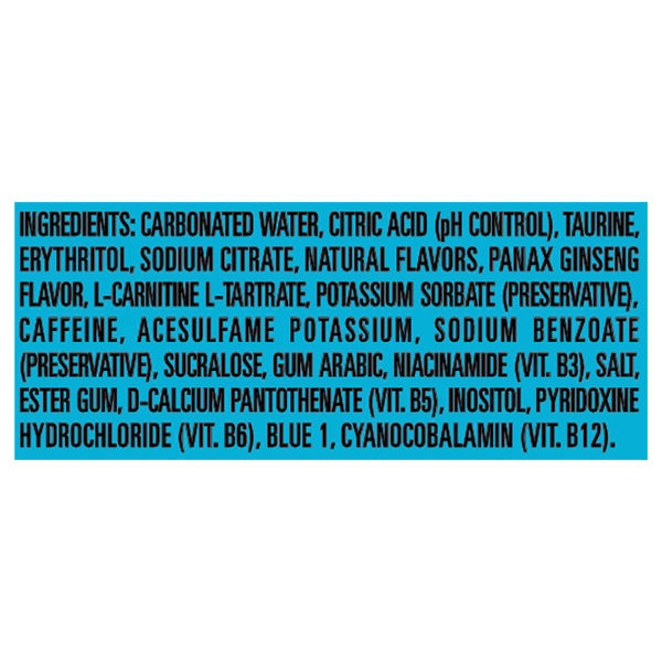 Monster Zero Sugar Ultra Blue Hawaiian Energy Drink