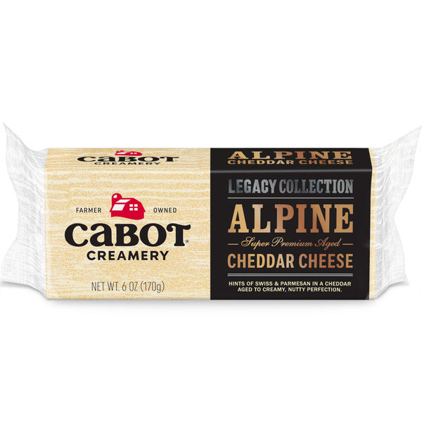 Cabot Legacy Collection Alpine Cheddar Cheese Block, 6 oz