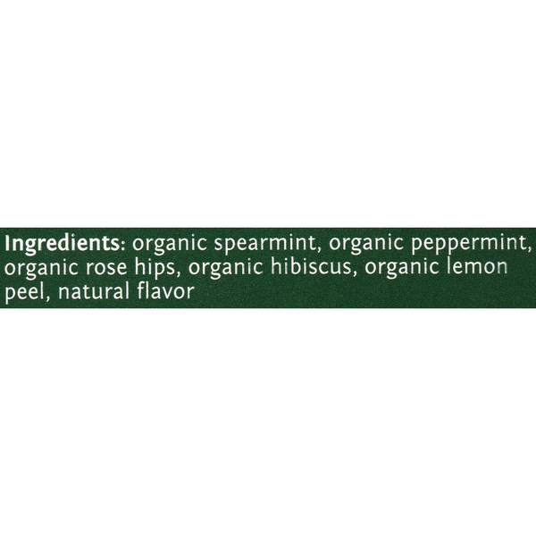 Steep By Bigelow Organic Mint Herbal Tea Caffeine Free 20 TB, 20 individually wrapped tea bags