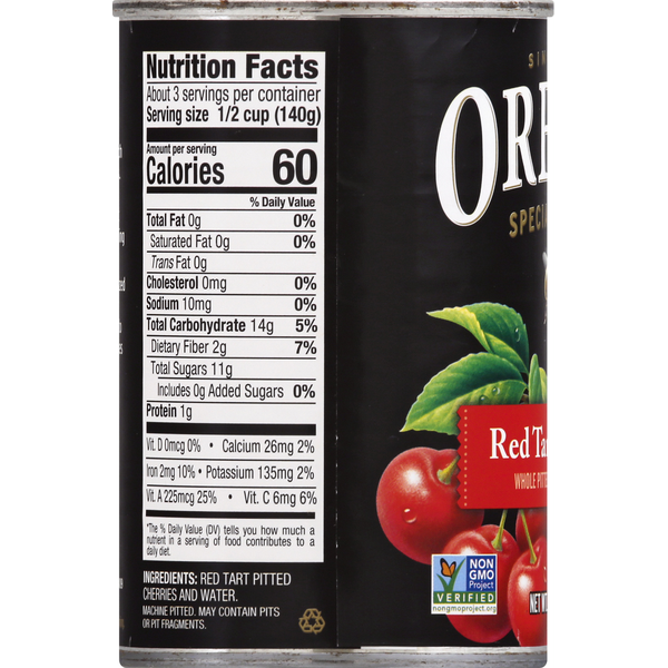 Oregon Fruit Red Tart Cherries