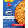 Atkins Protein Cookies, Peanut Butter, Soft & Chew...
️