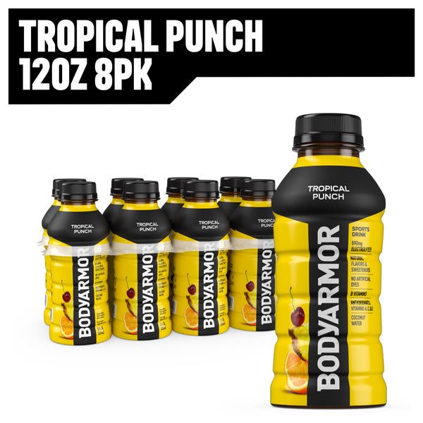 BODYARMOR Tropical Punch Sports Drink Bottles