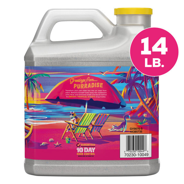 Purina Tidy Cats Purina Tidy Cats Bahama Sunset Scented Clumping Cat Litter Odor Control Formula