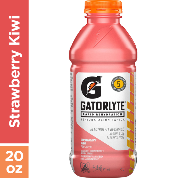 Gatorade Electrolyte Beverage, Rapid Rehydration, Strawberry Kiwi