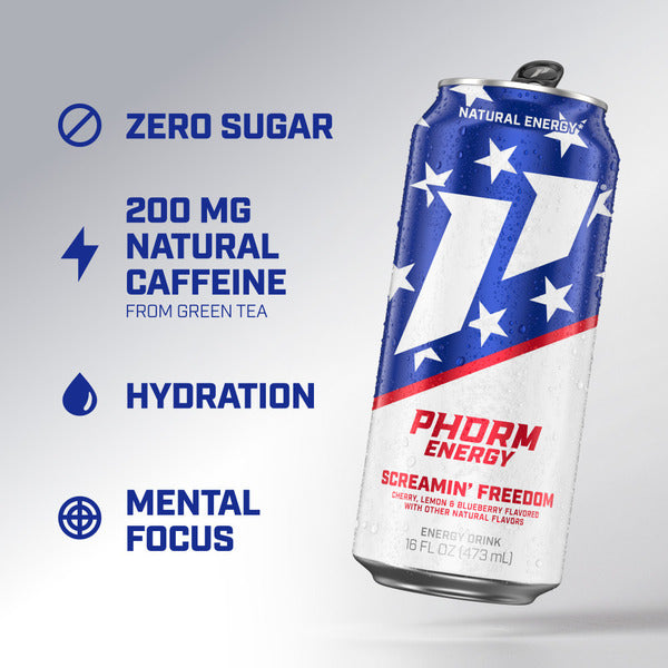 Phorm Energy Screamin' Freedom Energy Drink