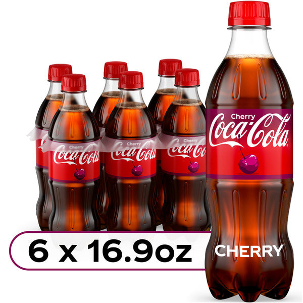 Coca-Cola Cherry Soda Bottles