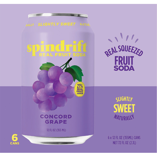 Spindrift Concord Grape Soda