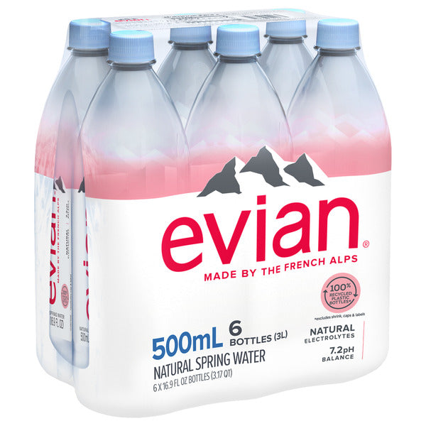 evian Natural Spring Water