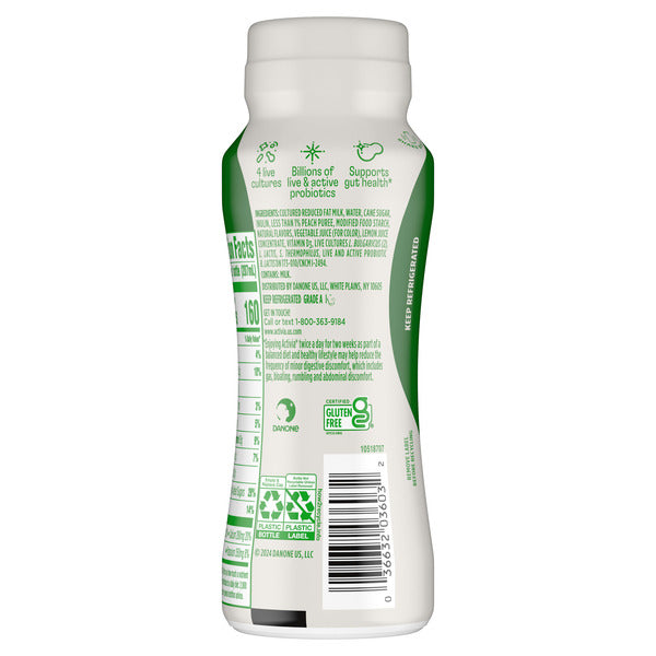 Activia Peach Probiotic Dairy Drink