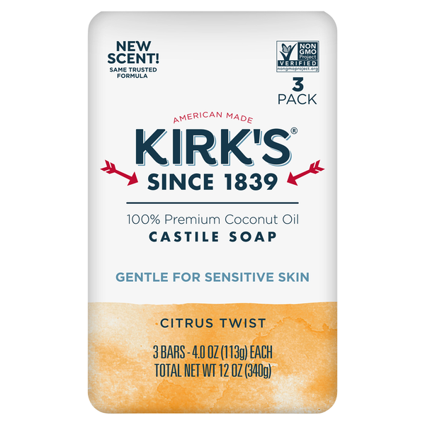 Kirk's Citrus Twist Castile Soap