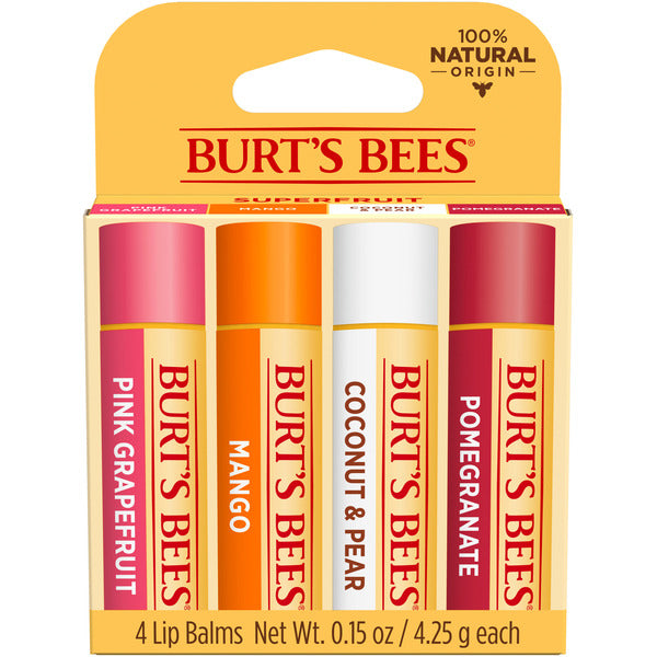 Burt's Bees Superfruit Moisturizing Lip Balms Variety Pack