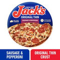 Jack's Original Thin Crust Sausage & Pepperoni Piz...
️