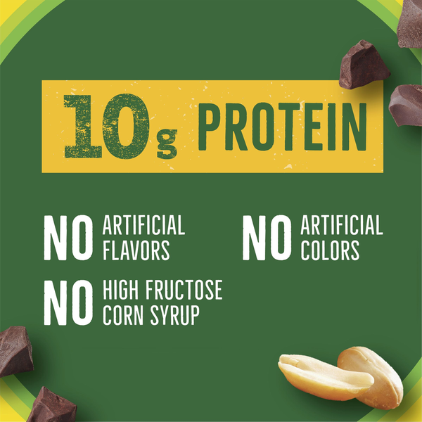 Nature Valley Creamy Protein Peanut Butter Chocolate Snack Bars