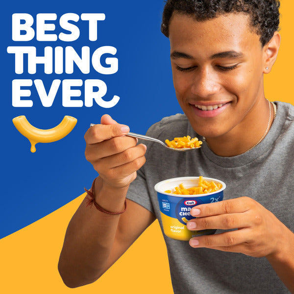 Kraft Original Flavor Mac & Cheese Dinner Big Cups