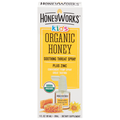 HoneyWorks Soothing Throat Spray, Organic, Honey, Kids