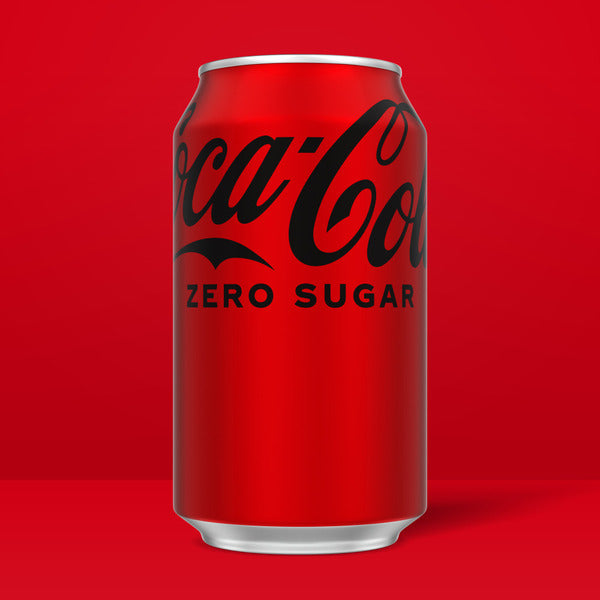 Coca Cola Zero Sugar Soda Fridge Pack Cans