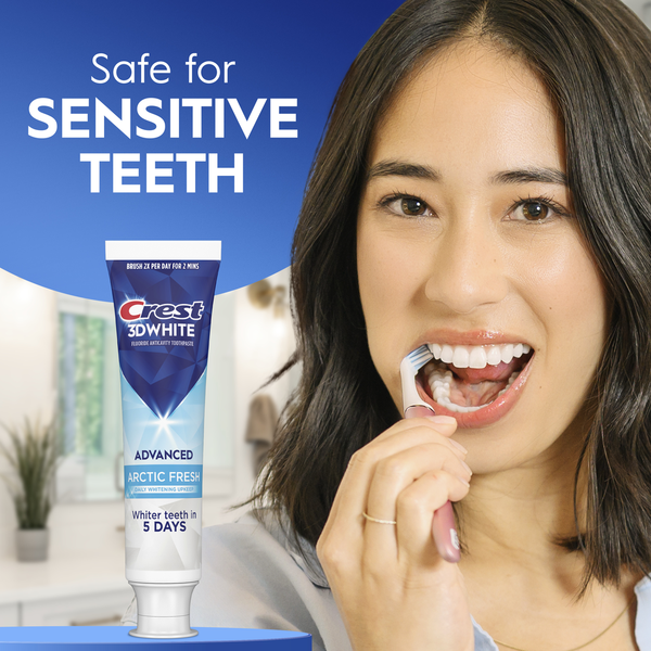 Crest 3DWhite Advanced Toothpaste, Arctic Fresh