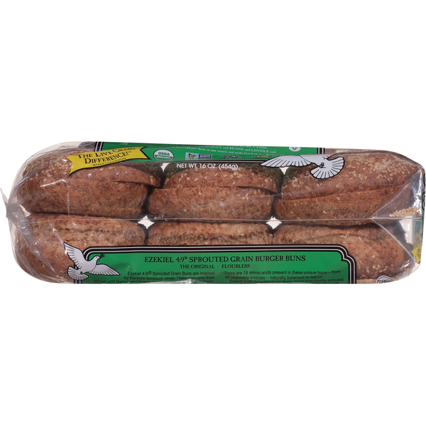 Food for Life Flourless Sprouted Grain Burger Buns