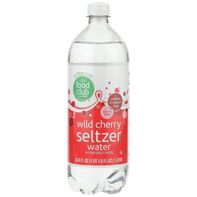 Food Club Wild Cherry Seltzer Water️