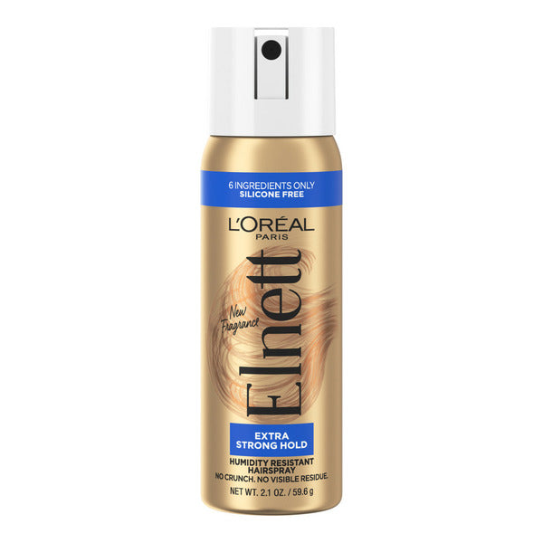L'Oreal Satin Extra Strong Hold Hairspray – Travel Size Spray, Extra Strong Hold Mini
