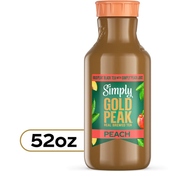 Gold Peak Peach Iced Tea, Flavored Tea Bottle