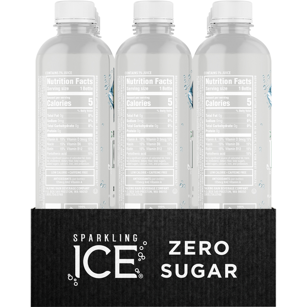Sparkling Ice® Lemon Lime Naturally Flavored Sparkling Water