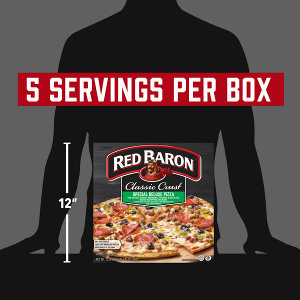 Red Baron Classic Crust Special Deluxe Pizza
