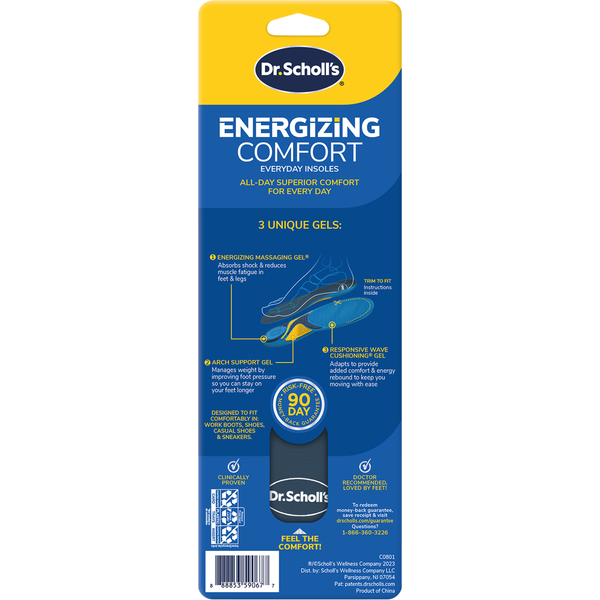 Dr. Scholl's Everyday Insoles, with Massaging Gel, Women's