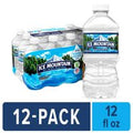 ICE MOUNTAIN Spring Water, 12-ounce plastic bottle...
️