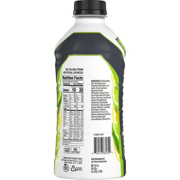 BODYARMOR Lemon Lime Zero Sugar Sports Drink Bottle