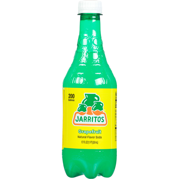 Jarritos Soda, Natural Flavor, Grapefruit