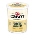 Cabot Triple Cream Vanilla Bean Greek Yogurt, 2 lb️