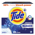 Tide Powder Laundry Detergent with Bleach, Original
