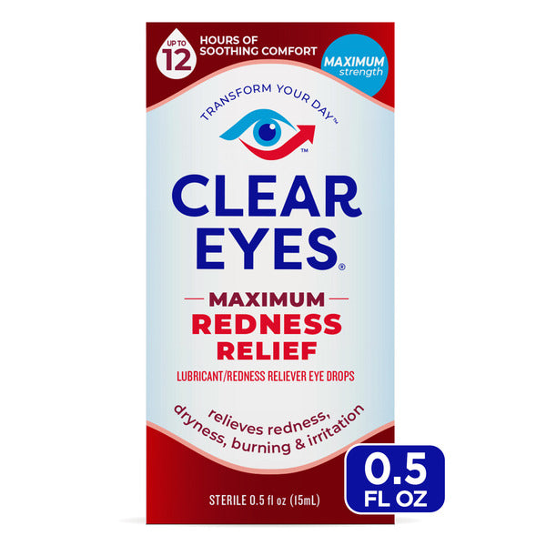 Clear Eyes Eye Drops Max Redness Relief