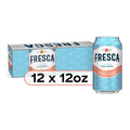Fresca Peach Soda Sparkling Flavored Soda Pop Soft Drink Zero Calorie And Sugar Free