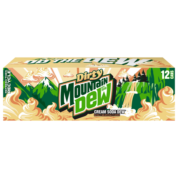 Mountain Dew Cream Soda Dew Soda