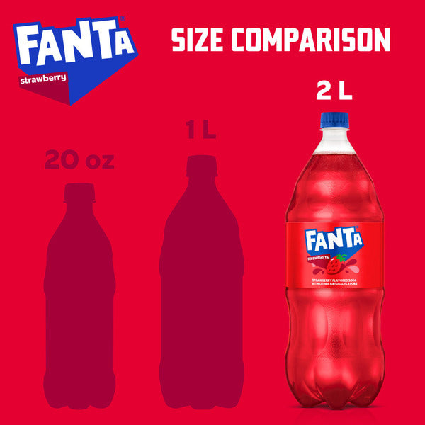 Fanta Strawberry Soda Bottle