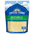 Crystal Farms Cheese, Mozzarella, Finely Shredded