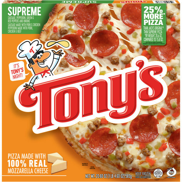 Tony's Pizzeria Style Crust Supreme Pizza
