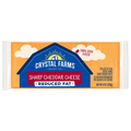Crystal Farms Cheese, Reduced Fat, Sharp Cheddar
