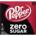 Dr Pepper Soda, Zero Sugar, 24 Pack️