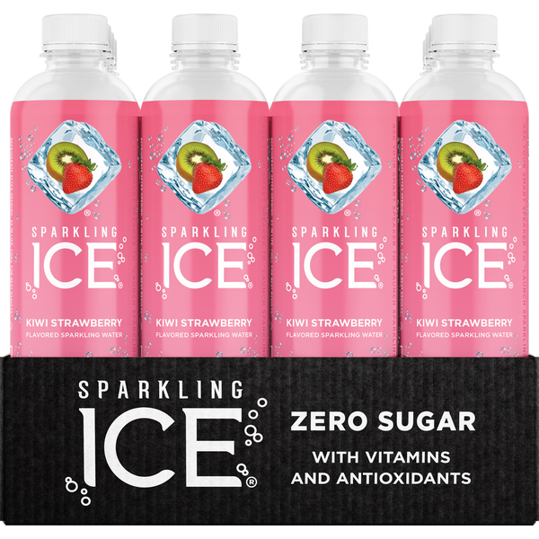 Sparkling Ice® Sparkling Water, Zero Sugar, Kiwi Strawberry